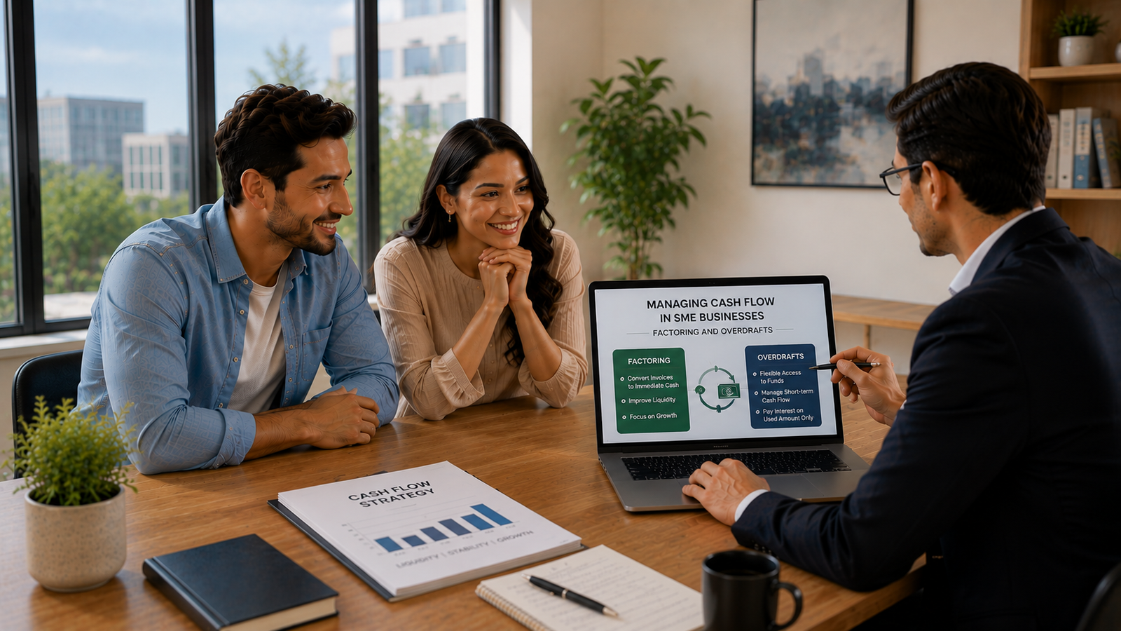 Managing Cash Flow in SME Businesses: Factoring and Overdrafts